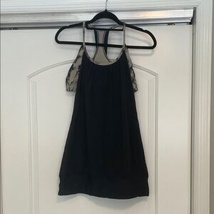 NWOT! Lululemon No Limits tank top featuring a built-in sports bra size large